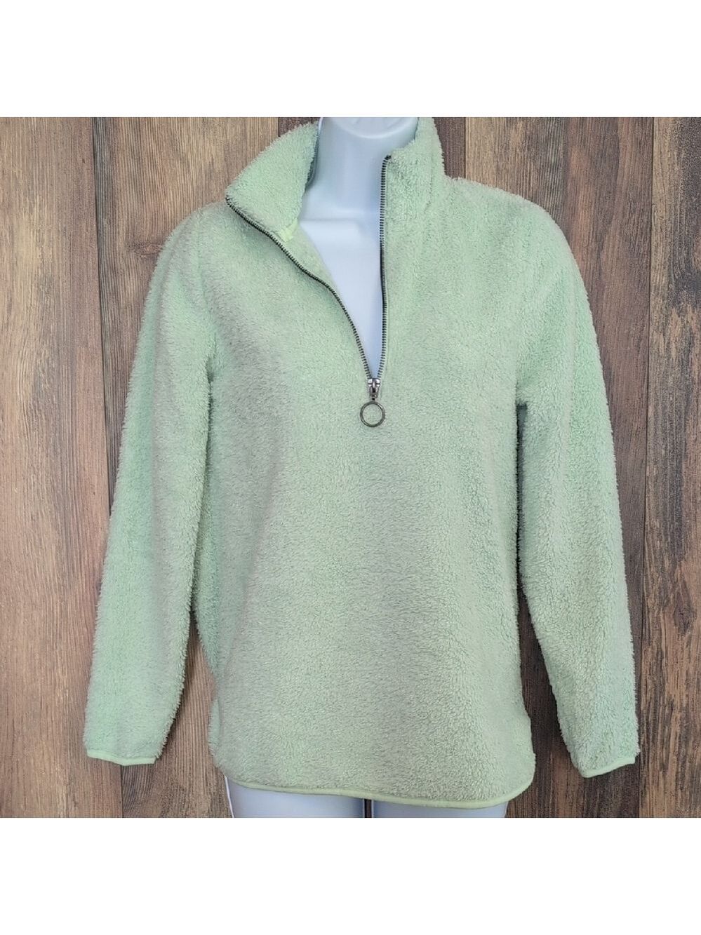Como Blu Fleece 1/4 Zip Pullover P/S NWT H121